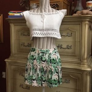 Veronica Beard pleated skort size 4 never worn.